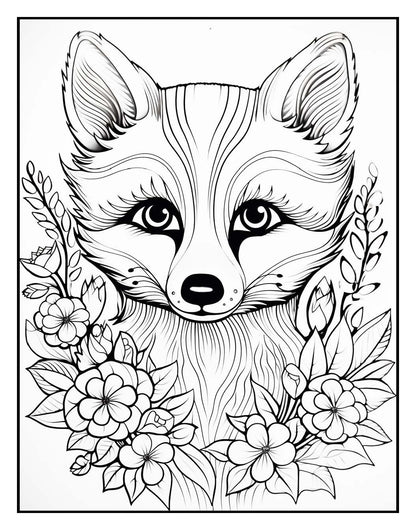 1000 Animals Kids Coloring Pages