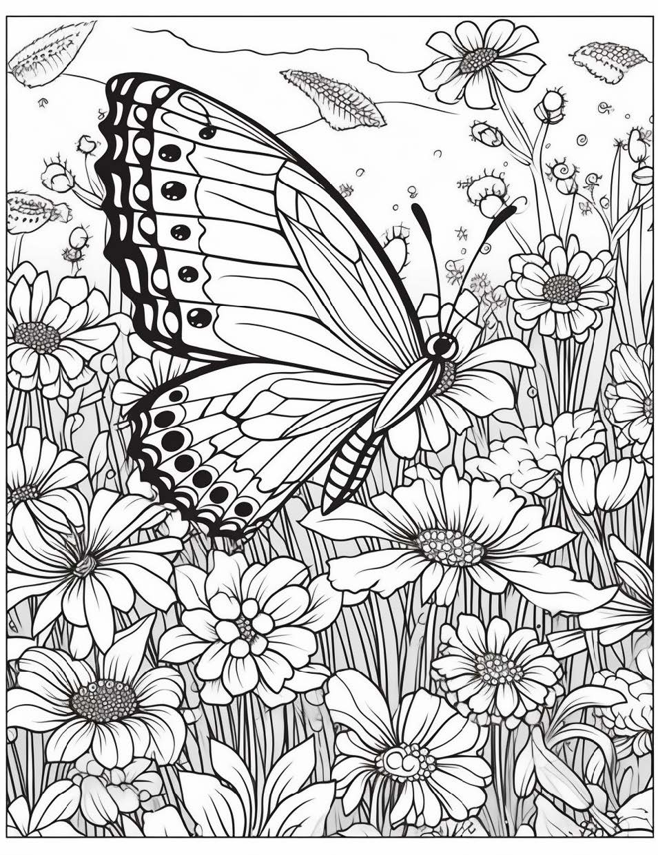 50 Butterfly Pages