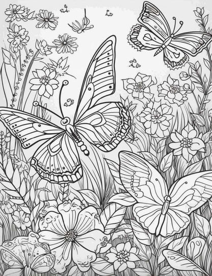 50 Butterfly Pages