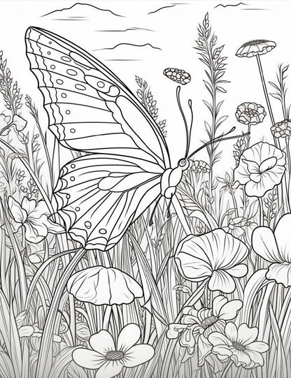 50 Butterfly Pages